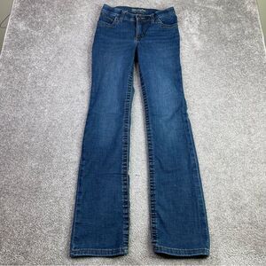 Wrangler Willow Riding Jeans Women's 3X33 Blue Boot Cut Low Rise Elastic Waist
